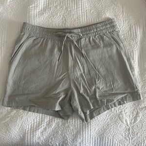 HM Grey Linen shorts